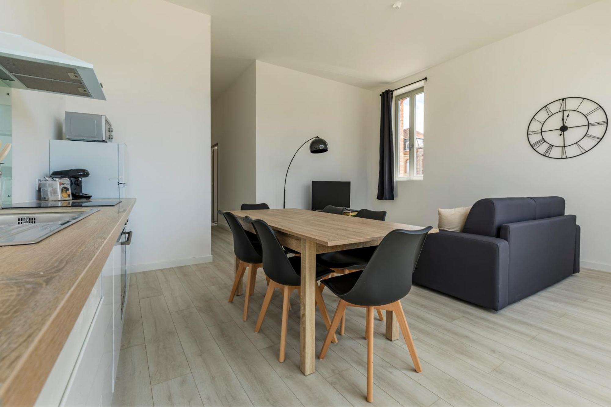 Le sicre - T3 lumineux avec 2 chambres et 1 canapé lit Castelsarrasin Extérieur photo